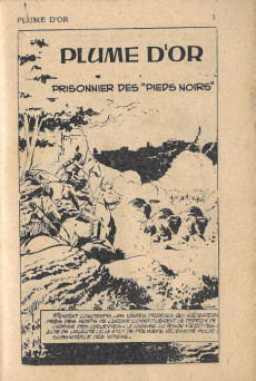 Extrait de Plume d'or (Éditions des Remparts) -2- Prisonnier des 