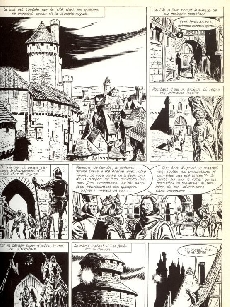 Extrait de Le chevalier blanc (Magic Strip) -3- Sans pitié