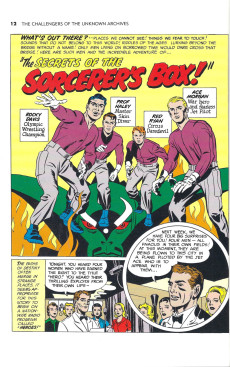 Extrait de DC Archive Editions-Challengers of The Unknown -1- Volume 1
