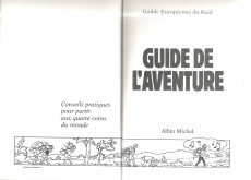 Extrait de (AUT) Hergé -1991/05- Guide de l'aventure - Tout pour partir aux quatre coins du monde