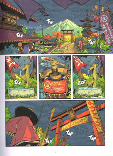 Extrait de Yojimbot -3- Acte 3 - Neige d'acier