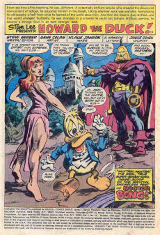 Extrait de Howard the Duck (1976) -17- Feathers Versus Fangs from Hell!