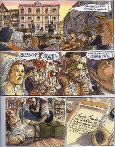 Extrait de L'histoire de Mandrin en BD