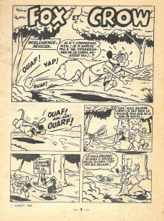 Extrait de Foxie (1re série - Artima) -HS4- 5/68
