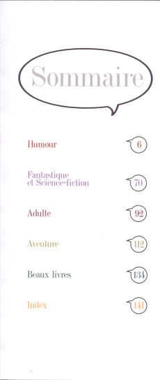 Extrait de (Catalogues) Éditeurs, agences, festivals, fabricants de para-BD... - Albin Michel - 2004 - Catalogue