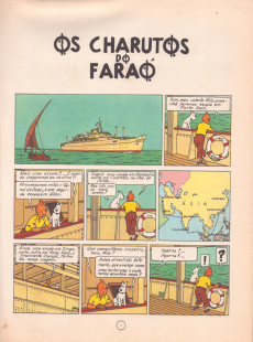 Extrait de Tintim (As aventuras de) (Record) -43serie- Os charutos do faraó