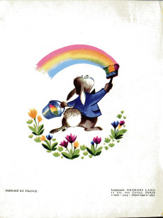 Extrait de Les Albums Roses (Hachette) -43a1956- Grand père lapin