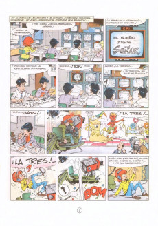 Extrait de Yoko Tsuno (en espagnol, chez Novaro) -1- El trío espacial