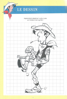 Extrait de Lucky Luke (Autres) - Le cahier de l'été Lucky Luke