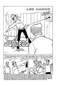 Extrait de Jughead (Éditions Héritage) -72- Les dards