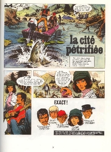 Extrait de Bruno Brazil -4c1985- La cité pétrifiée