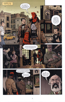 Extrait de Hellboy (Delcourt) -18- Le Club de la Lanterne d'argent