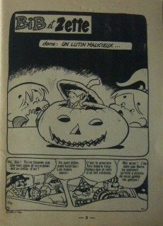 Extrait de Bib et Zette (1e Série - Artima) -37- Numéro 37