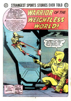 Extrait de DC Special (1968) -13- Strangest Sports Stories Ever Tol