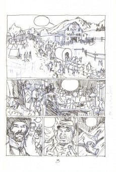 Extrait de Undertaker -7TL1- Mister prairie - Carnet de storyboards