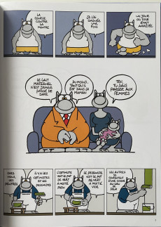 Extrait de Le chat (Geluck) -24- Le chat et les 40 bougies