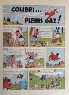 Extrait de Sylvain et Sylvette (Les nouvelles aventures de) -4- Colibri... pleins gaz !