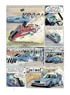 Extrait de Michel Vaillant - Histoires courtes -3- American Circus