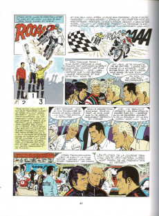 Extrait de Michel Vaillant (Édition luxe - Dupuis) -5- Le fantôme des 24 heures / De l'huile sur la piste / 5 filles dans la course / Rodéo sur 2 roues