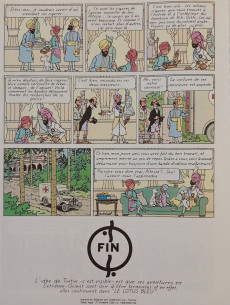 Extrait de Tintin (Historique) -4C 8- Les cigares du pharaon
