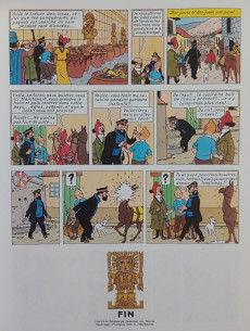 Extrait de Tintin (Historique) -14C8- Le temple du soleil