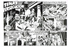 Extrait de Colección Comandos (Editorial Valenciana - 1957) -76- Tenaz persecución