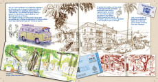 Extrait de (AUT) Benoi (2) -2023- Sketch On The Road : Croquis mexicains