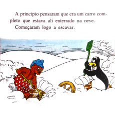 Extrait de Petzi (en Portugais) (Mini Livro) -2- Petzi constroi un trenó