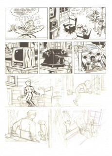 Extrait de Spirou et Fantasio -57Cahier1- La mémoire du futur