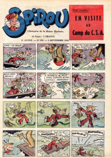 Extrait de (Recueil) Spirou (Album du journal) -20- Spirou album du journal