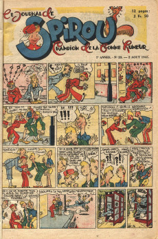 Extrait de (Recueil) Spirou (Album du journal) -17- Spirou album du journal