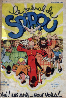 Extrait de (Recueil) Spirou (Album du journal) -15- Spirou album du journal