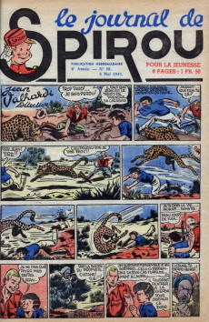 Extrait de (Recueil) Spirou (Album du journal) -14- Spirou album du journal