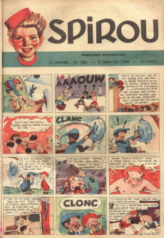 Extrait de (Recueil) Spirou (Album du journal) -28- Spirou album du journal