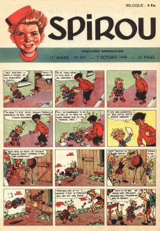 Extrait de (Recueil) Spirou (Album du journal) -27- Spirou album du journal
