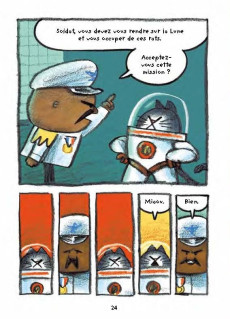 Extrait de Le premier chat dans l’espace a mangé de la pizza - Tome 1