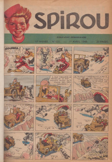 Extrait de (Recueil) Spirou (Album du journal) -25- Spirou album du journal