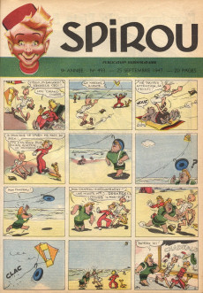 Extrait de (Recueil) Spirou (Album du journal) -23- Spirou album du journal