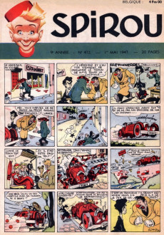 Extrait de (Recueil) Spirou (Album du journal) -22- Spirou album du journal