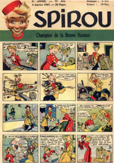 Extrait de (Recueil) Spirou (Album du journal) -21- Spirou album du journal