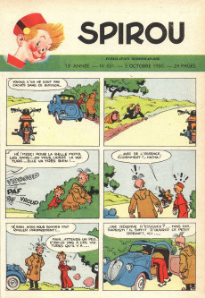 Extrait de (Recueil) Spirou (Album du journal) -35- Spirou album du journal