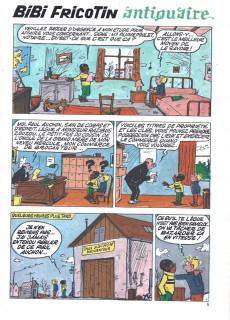 Extrait de Bibi Fricotin (2e Série - SPE) (Après-Guerre) -85a1982- Bibi Fricotin antiquaire