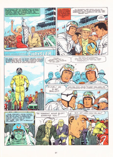 Extrait de Michel Vaillant (en néerlandais) -11b1970- Paniek in Indianapolis