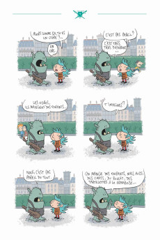 Extrait de Aurore et l'Orc -1- Un nouveau à l'école