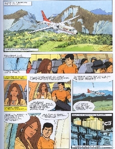 Extrait de Bob Morane 03 (Lombard) -60- Les larmes du soleil