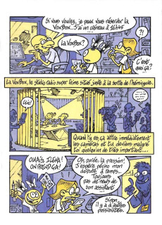Extrait de Mini-récits et stripbooks Spirou -MR4491- Les carnets de voyage de Spirou - Parlement européen
