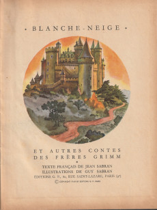 Extrait de (AUT) Sabran -1951- Blanche Neige