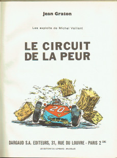 Extrait de Michel Vaillant -3b1963- Le circuit de la peur