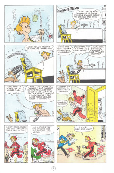 Extrait de Spirou et Fantasio -4c1993b- Spirou et les héritiers