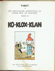 Extrait de Chick Bill -7- Ko-Klox-Klan
